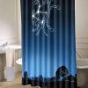 Too Amazing Cancer Waterproof Fabric Bath shower curtain customized design for home decor
