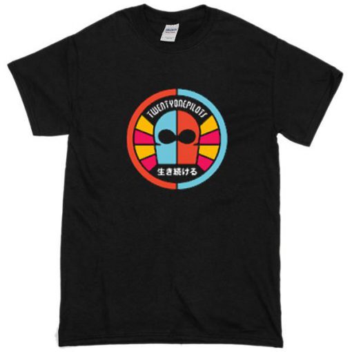 Twenty One Pilots Color Mask Tshirt
