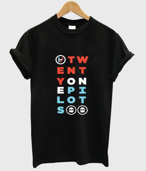 Twenty One Pilots Logo T shirt