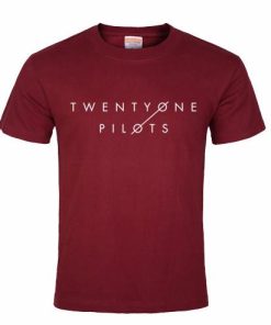 Twenty One Pilots Maroon Tshirt