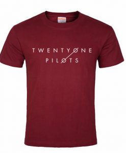 Twenty One Pilots Maroon Tshirt