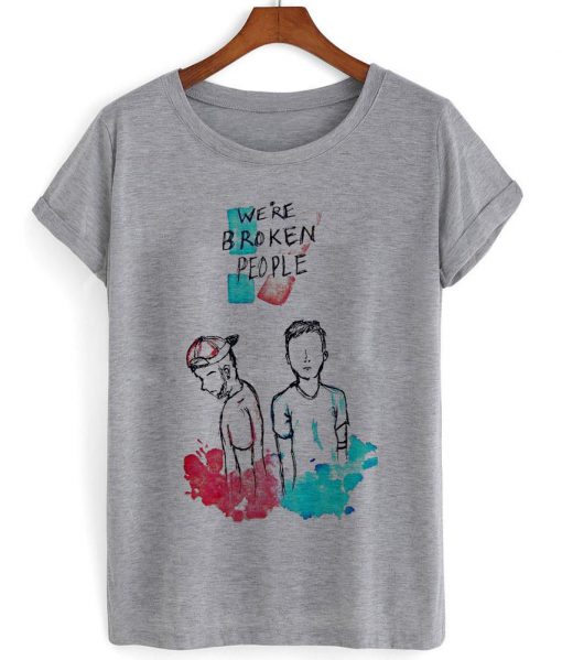 Twenty one pilots We're broken people T shirt