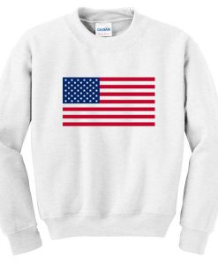 USA Flag Sweatshirt