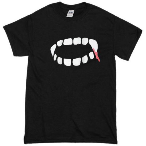 Vampire Fangs Tshirt