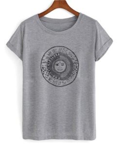 WE LIVE BY THE SUN WE FEEL BY THE MOON tshirt