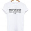 We've Walked On The Moon T shirt