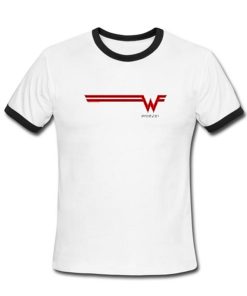 Weezer ringer t shirt