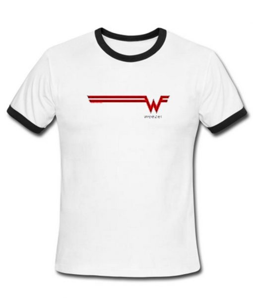 Weezer ringer t shirt