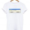 Welcome to Badlands – Error Message T shirt