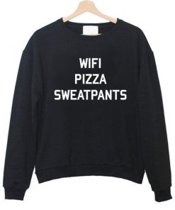 Wifi Pizza Sweatpants Sweatshirt