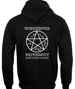 Winchester University hoodie back