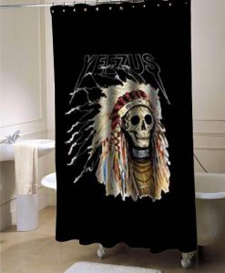 Yeezus Kanye west  shower curtain customized design for home decor