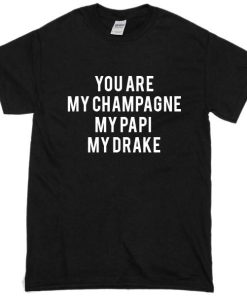 You Are My Champagne My Papi My Drake Tshirt