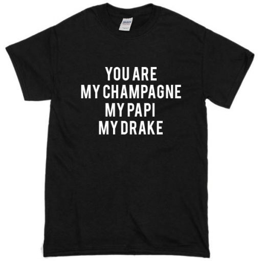 You Are My Champagne My Papi My Drake Tshirt