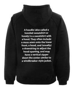a hoodie hoodie back hoodie