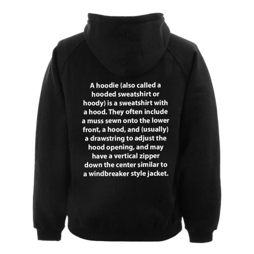 a hoodie hoodie back hoodie