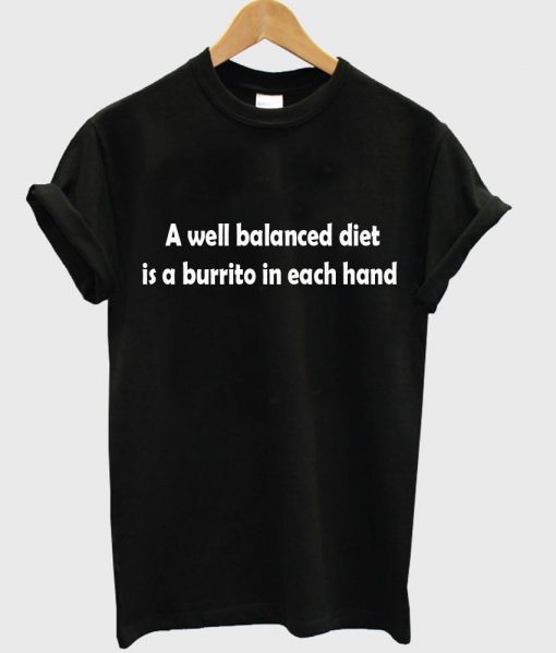 a well balanced tshirt