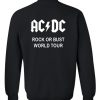 ac&dc sweatshirt back