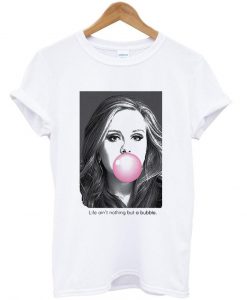 adele bubble gum shirt