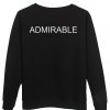 admirable sweatshirt back