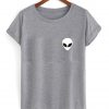 alien head T shirt