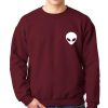 alien pocket sweatshirt