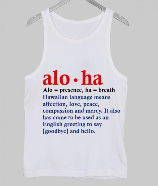 aloha Tank Top