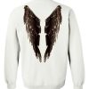 angel wings back Sweatshirt