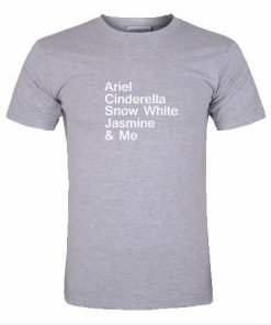 ariel cinderella tshirt