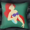 ariel mermaid  Pillow case