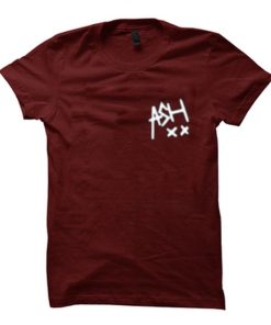 ash xx pocket logo tshirt