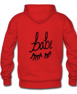 babe hoodie