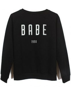 babe sweatshirt