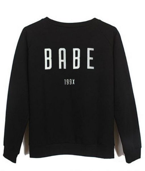 babe sweatshirt