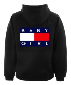 baby girl hoodie back