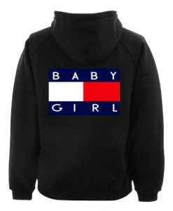 baby girl hoodie back