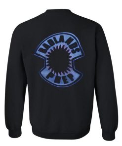 badlands prep sweatshirt back