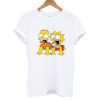 bart and lisa simpson scream Tshirt