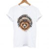 bear heanddress tshirt