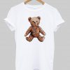 bear with gold chain T shirt