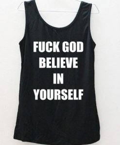 believe in yourself tanktop