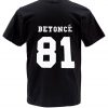 beyonce back T shirt