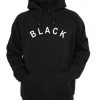black hoodie