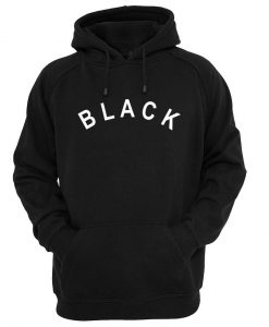 black hoodie