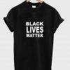 black live matter tshirt