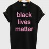 black lives matter tshirt