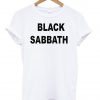 black sabbath tshirt