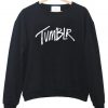 black tumblr sweatshirt