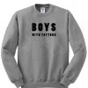 boys with tattoos Sweatshirt