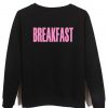 breakfast sweatshirt